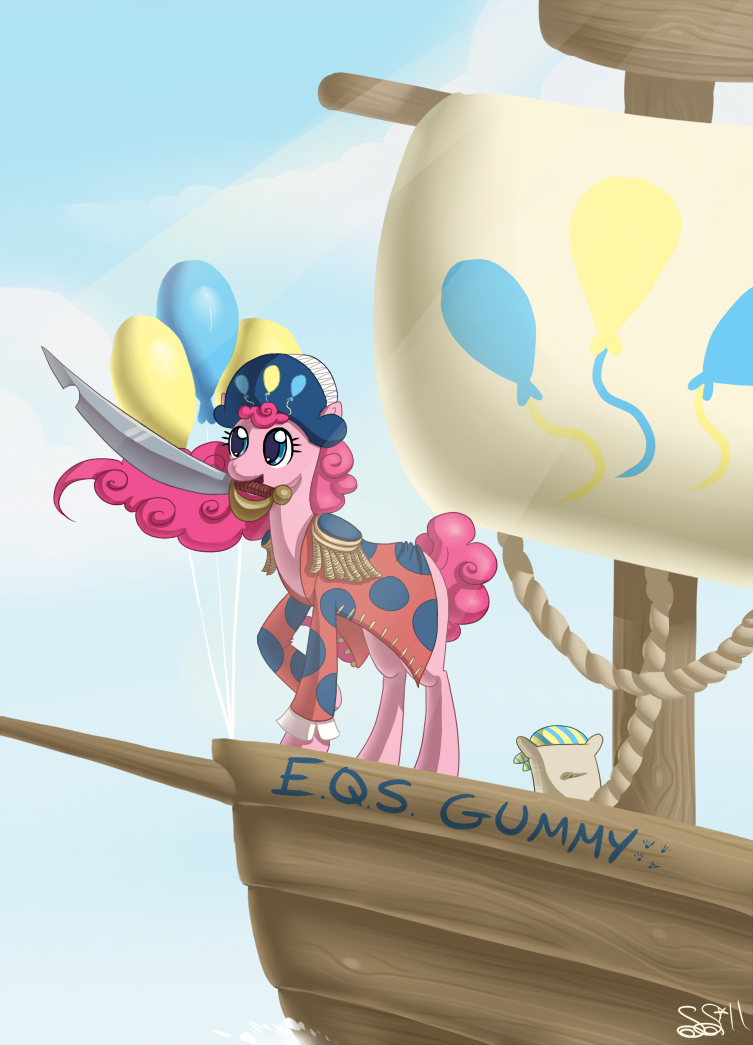 My little pony pirate top ship