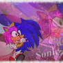 Sonamy (sonic x amy ) wallpaper