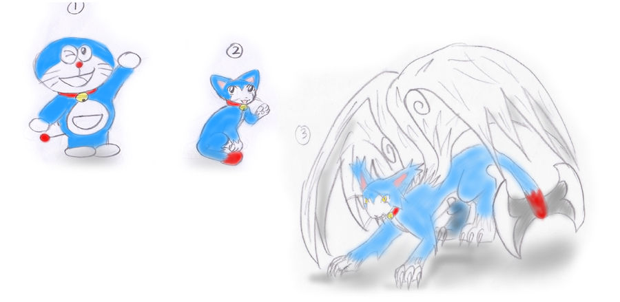 Doraemon Changes Evolution_ Doraemon by MarumiNekochan on DeviantArt