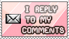 Comments Appreciator Stamp