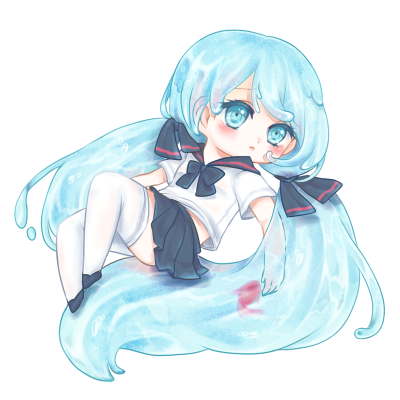Vocaloid : Bottle Miku by AmiMochi on DeviantArt