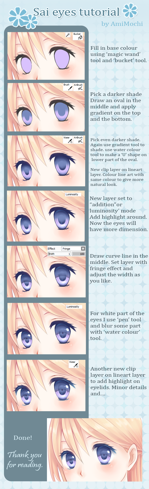 SAI eyes tutorial