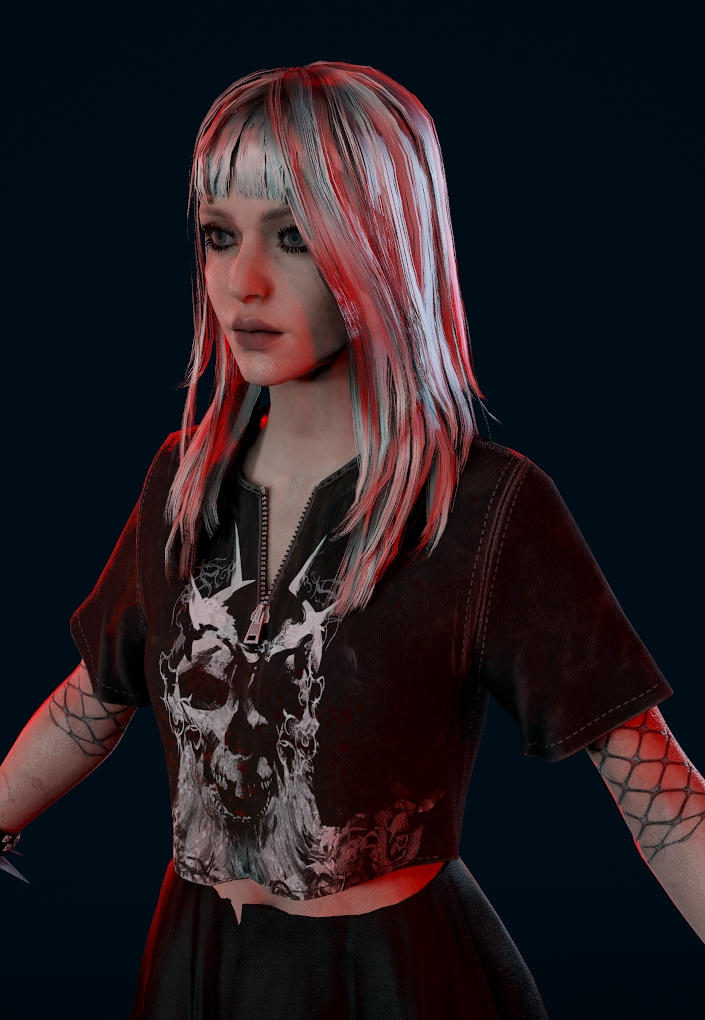 Dead By Daylight - Sable Ward (Custom Mesh) by SkarletJoManson on ...
