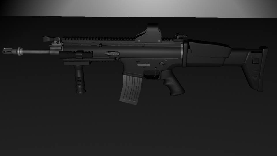 FN SCAR 5.56 (Render)