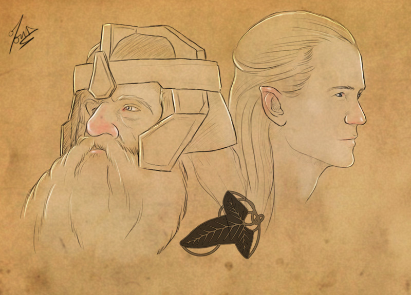 Legolas and Gimli