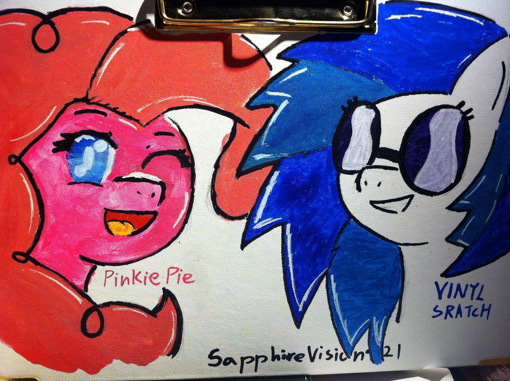 PinkiePie And VinylSratch