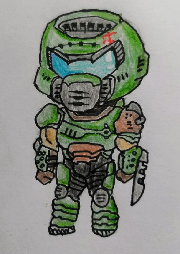 DoomSlayer by ShortieGabe on DeviantArt
