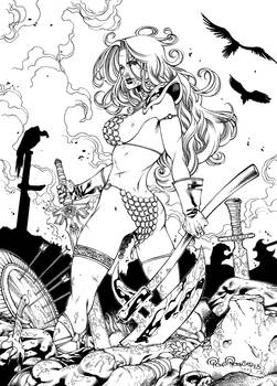RED SONJA commission