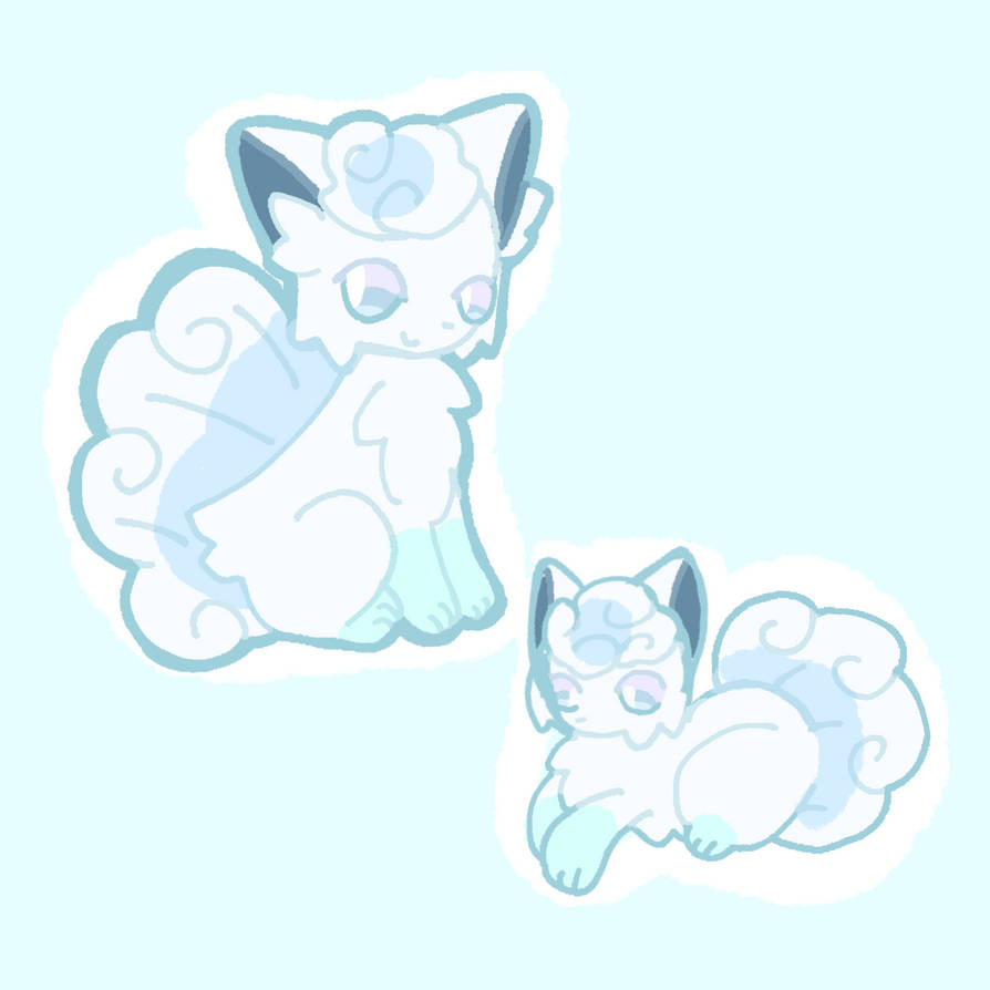 Alolan Vulpix by PikoV4 on DeviantArt
