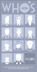 Dr Who   Who's Icon.  full set