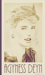 Agyness Deyn Portrait