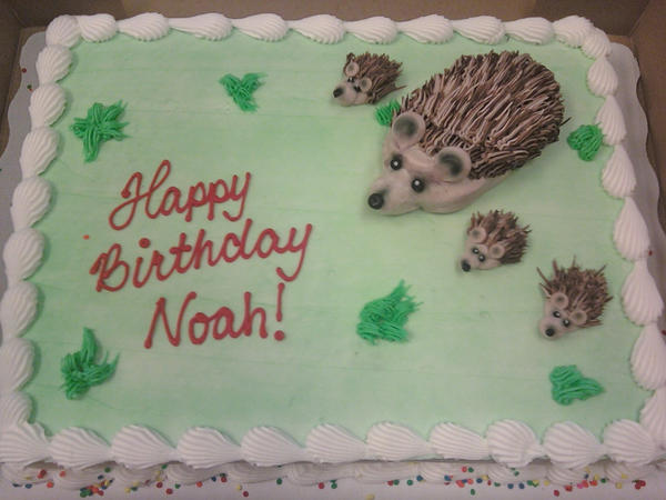 Hedgehogs Cake