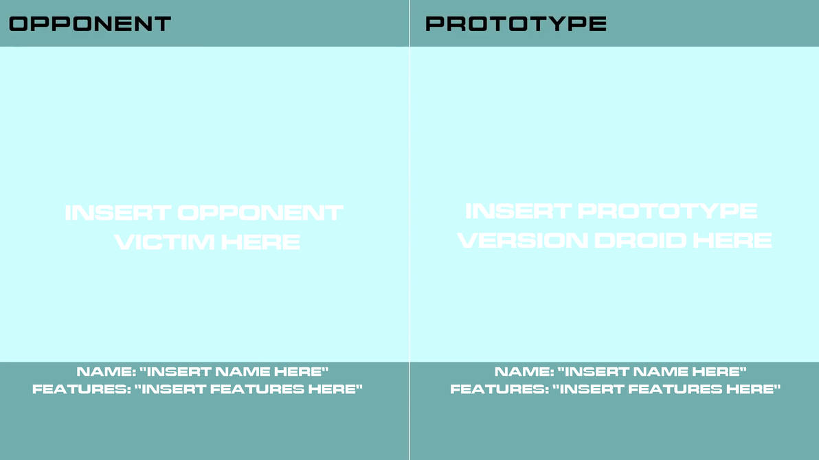 KRONOS Supers V.s Droid Template by Tye2000 on DeviantArt