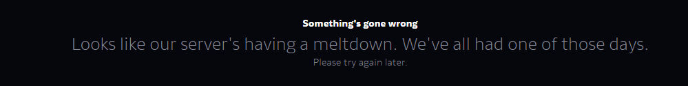 DeviantArt server meltdown by Tye2000 on DeviantArt