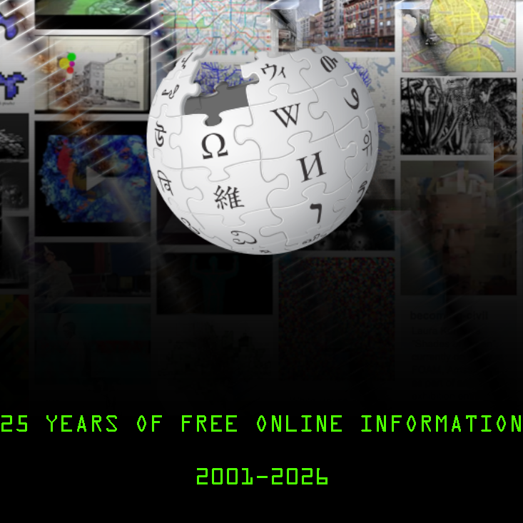 Deviantart Wikipedia 25 Years Of Free Online Information (Wikipedia 25) by Tye2000 on DeviantArt