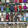 evolutionary line of the known peeps of the WHV
