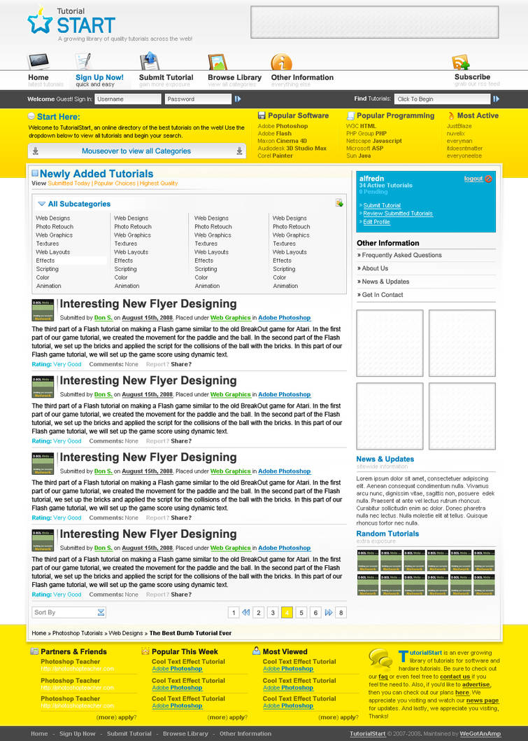 Download Startlayout Module TutorialStart Layout by ekyl on DeviantArt