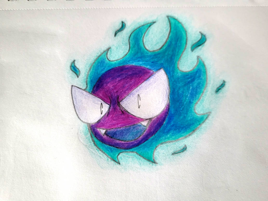 Shiny Gastly by ClaytonDraws on DeviantArt