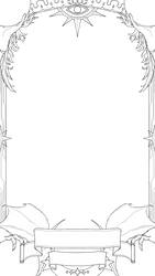 Tarot/Trading card template