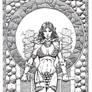 Red Sonja - Temple - Pencils Adam Lumb and Inks by