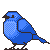Free Blue Bird Icon
