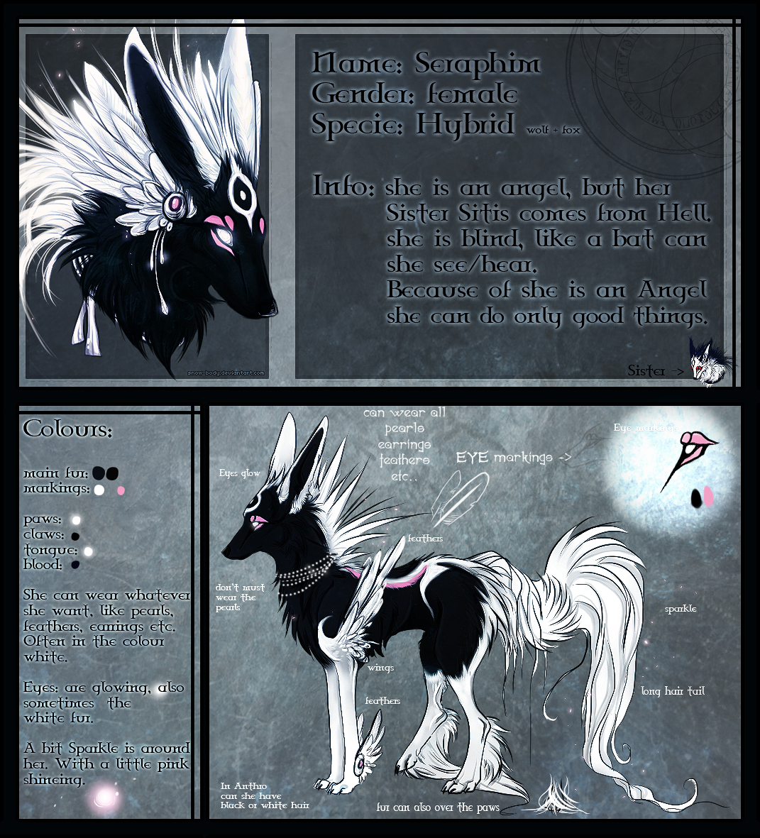 Ref Sheet: Seraphim