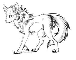 Free Canine Lineart