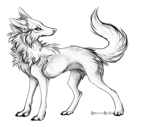 Free Canine Lineart