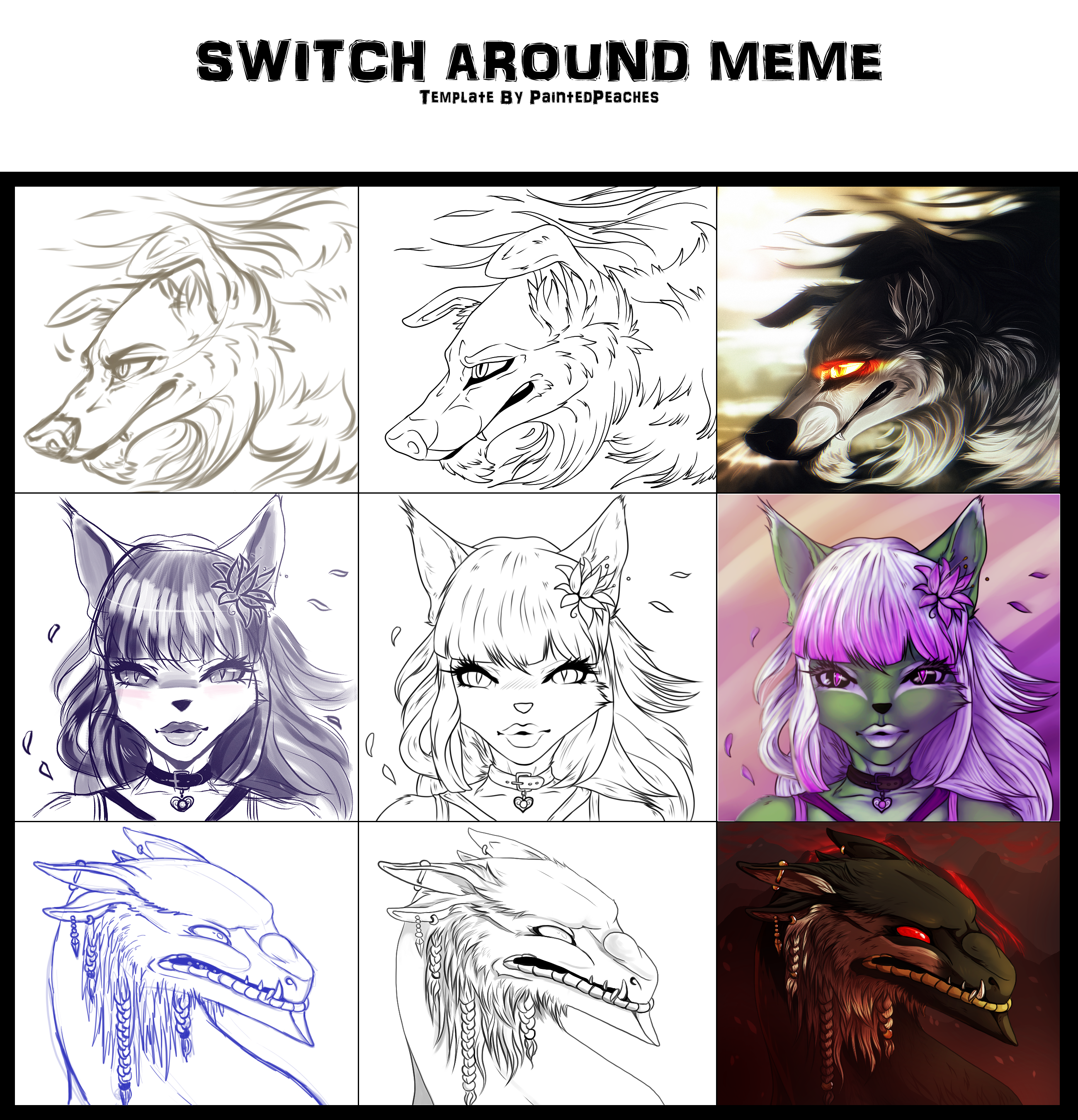 Switch AROUND meme