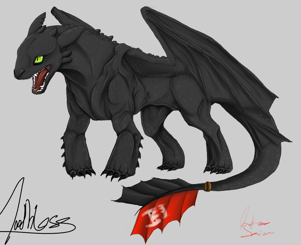 Toothless by RapturesSaviour on DeviantArt