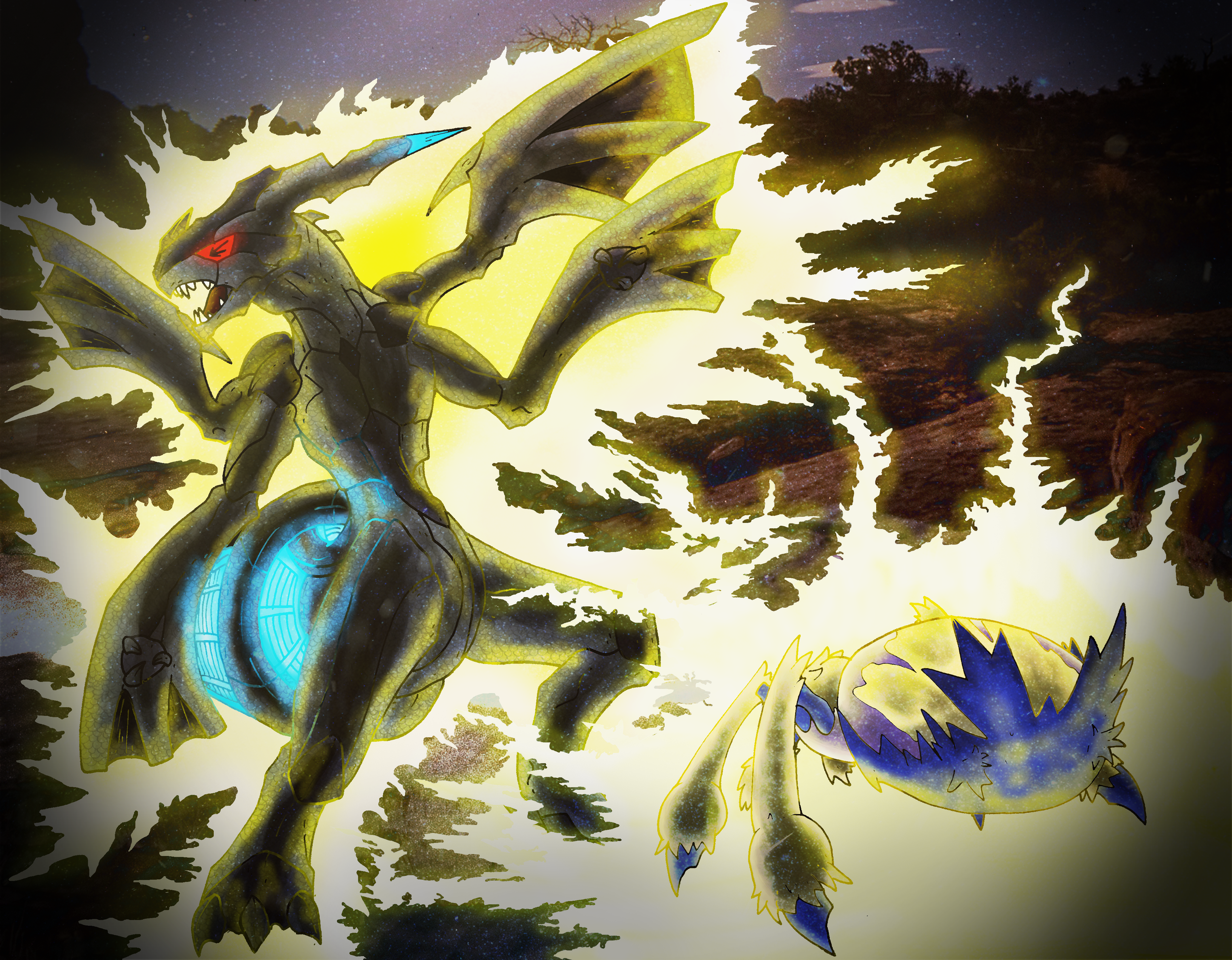 Zekrom moves(Gen VIII) by RedDemonInferno on DeviantArt