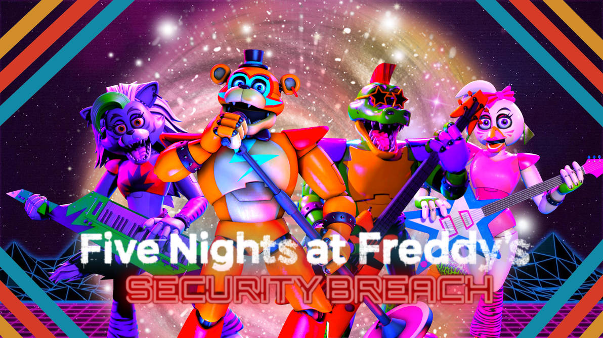 Five Nights at Freddy's: Security Breach - Group Wall Poster