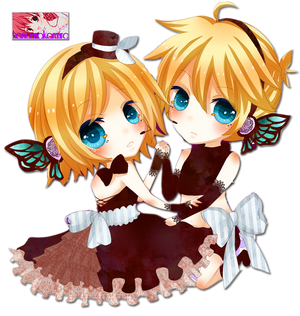 Kagamine Magnet render