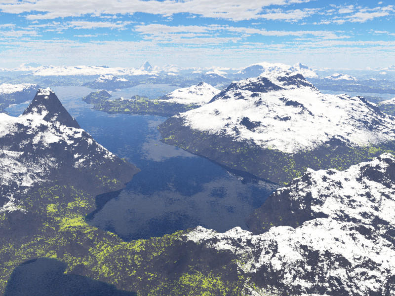 Terragen 2 Render: Environment by LiamBakerPortfolio on DeviantArt