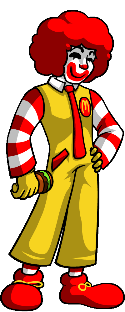Deviantart Ronald Ronald McDonald's (v2) by EtherSenm on DeviantArt