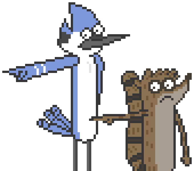 Minecraft - Desenho de rigby157 - Gartic