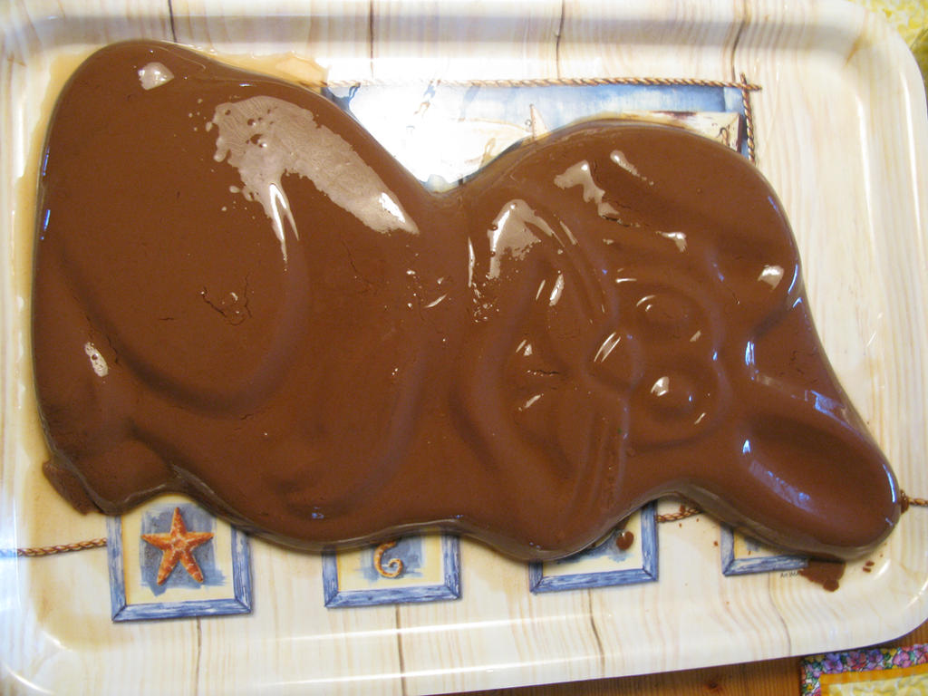 Pudding Rabbit Shape Rabbit chocolate pudding by Baculum on DeviantArt