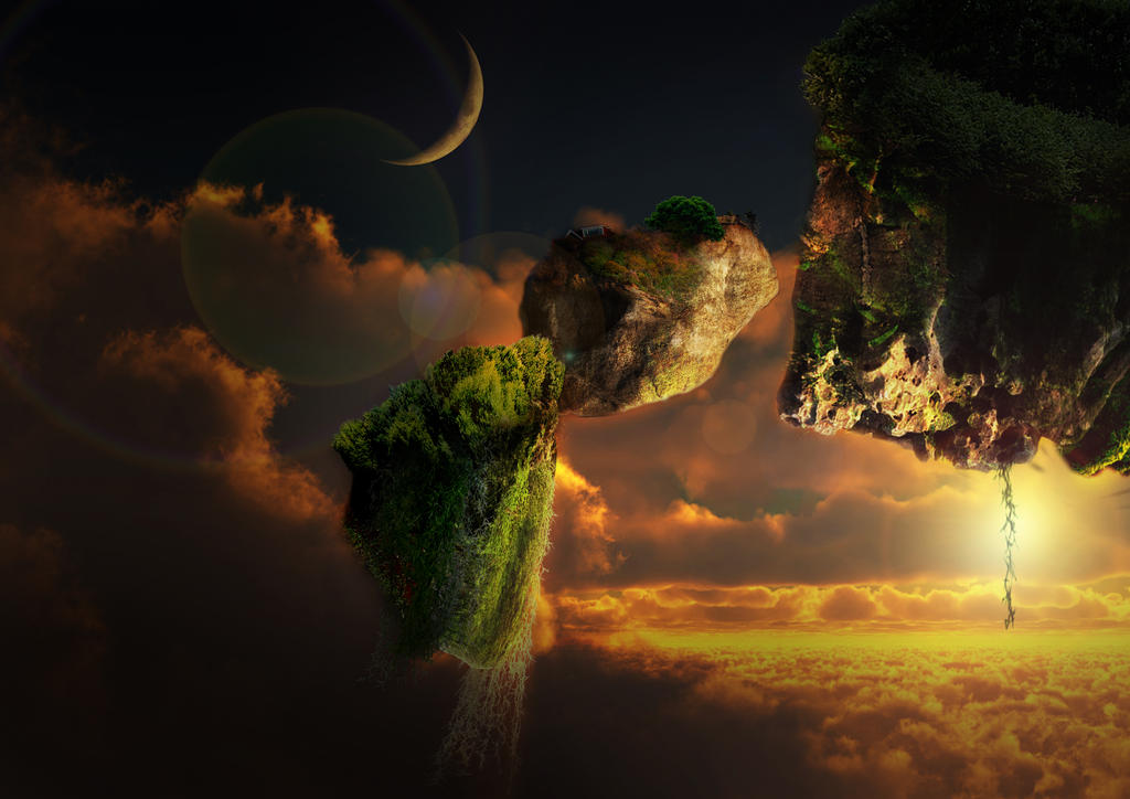 Manga Floating Rocks Floating Rocks by AfonsoNepomuceno on DeviantArt