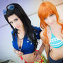 One Piece girls (Romics2016) Nami and Robin 02