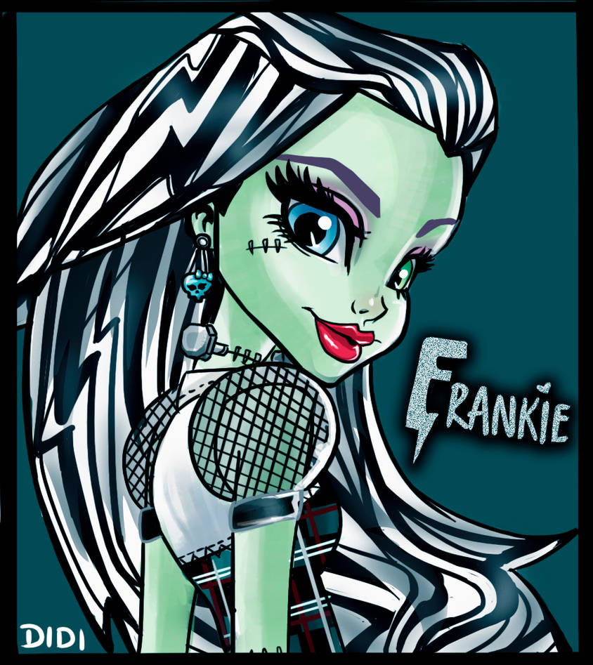 Frankie Stein Monster High Fanart by didivazquezz on DeviantArt