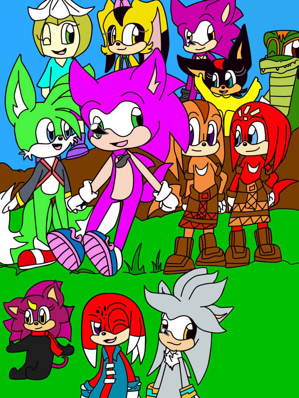 SonicXAmy fan kid by Cyclone62 on DeviantArt