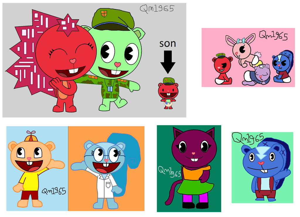 Happy Tree Friends Fankids by ameth18 on DeviantArt