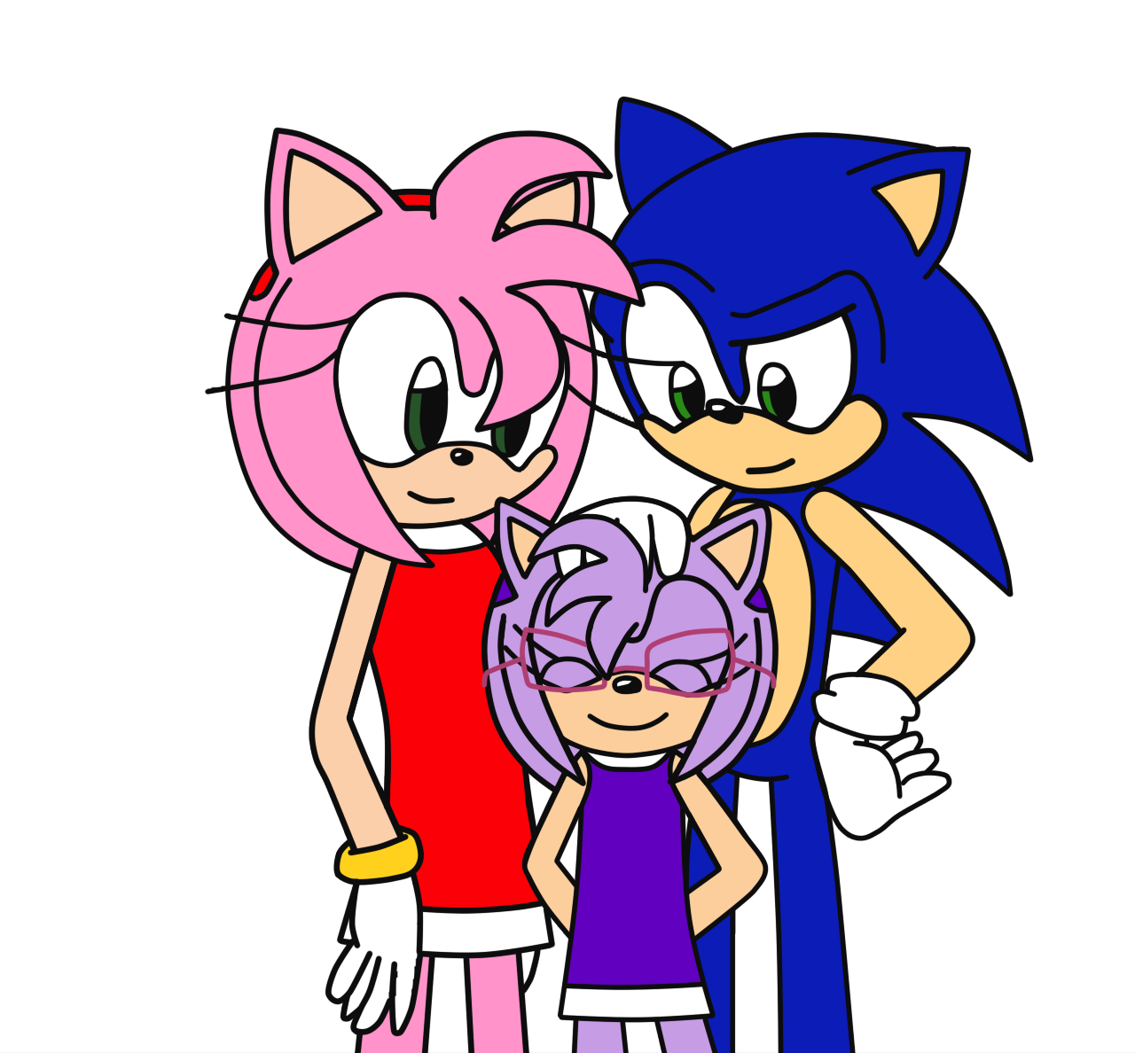 Sonamy Family by lovehammergirl23 on DeviantArt