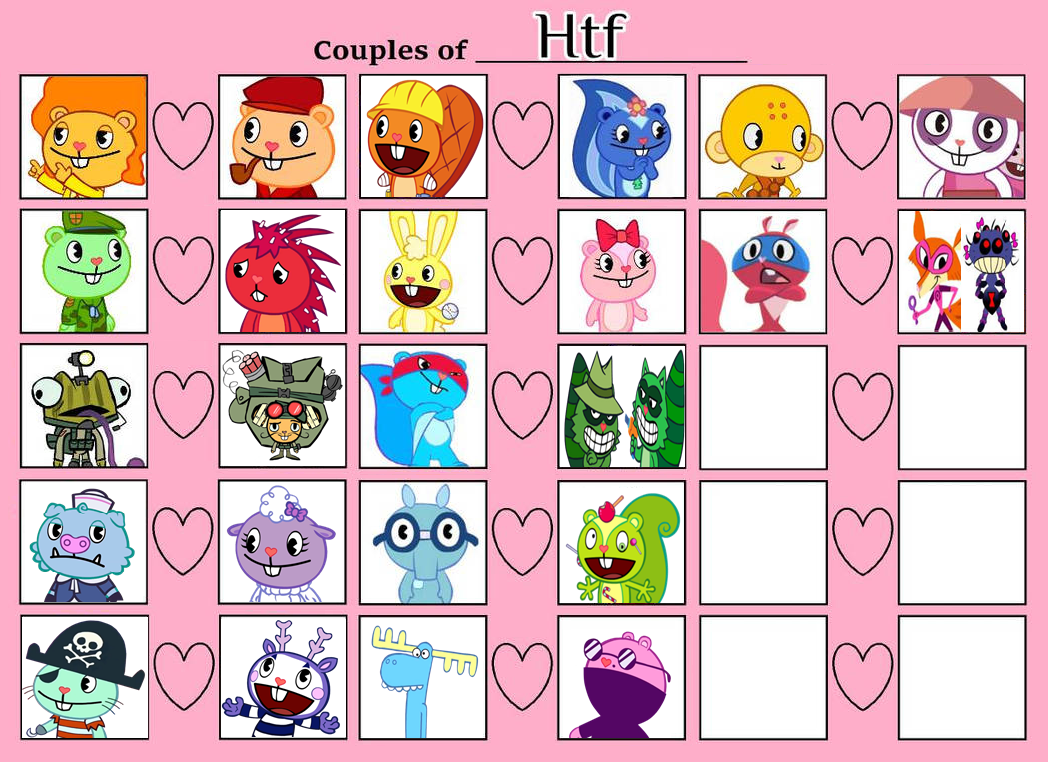 My new HTF couples by ameth18 on DeviantArt