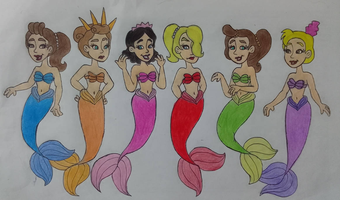 Ariel's Sisters! by Princess196 on DeviantArt