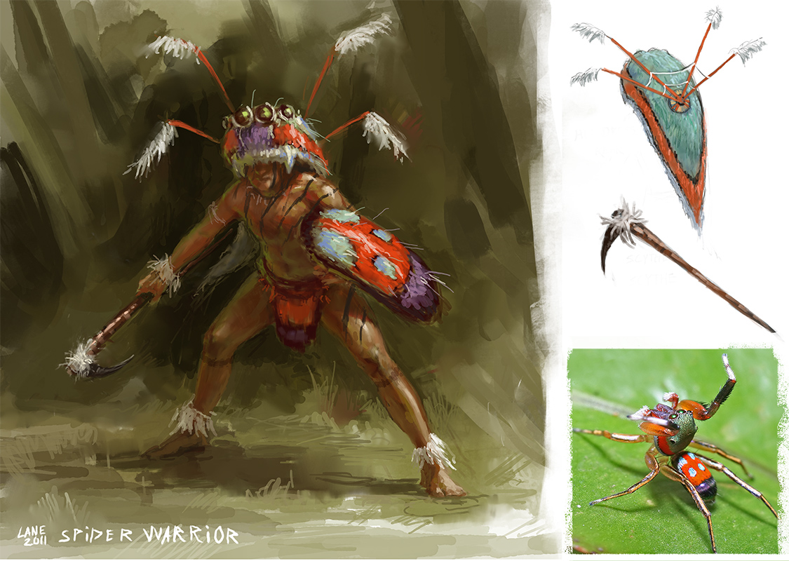 Spider Warrior Concept