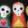 3 Day of the Dead Dolls