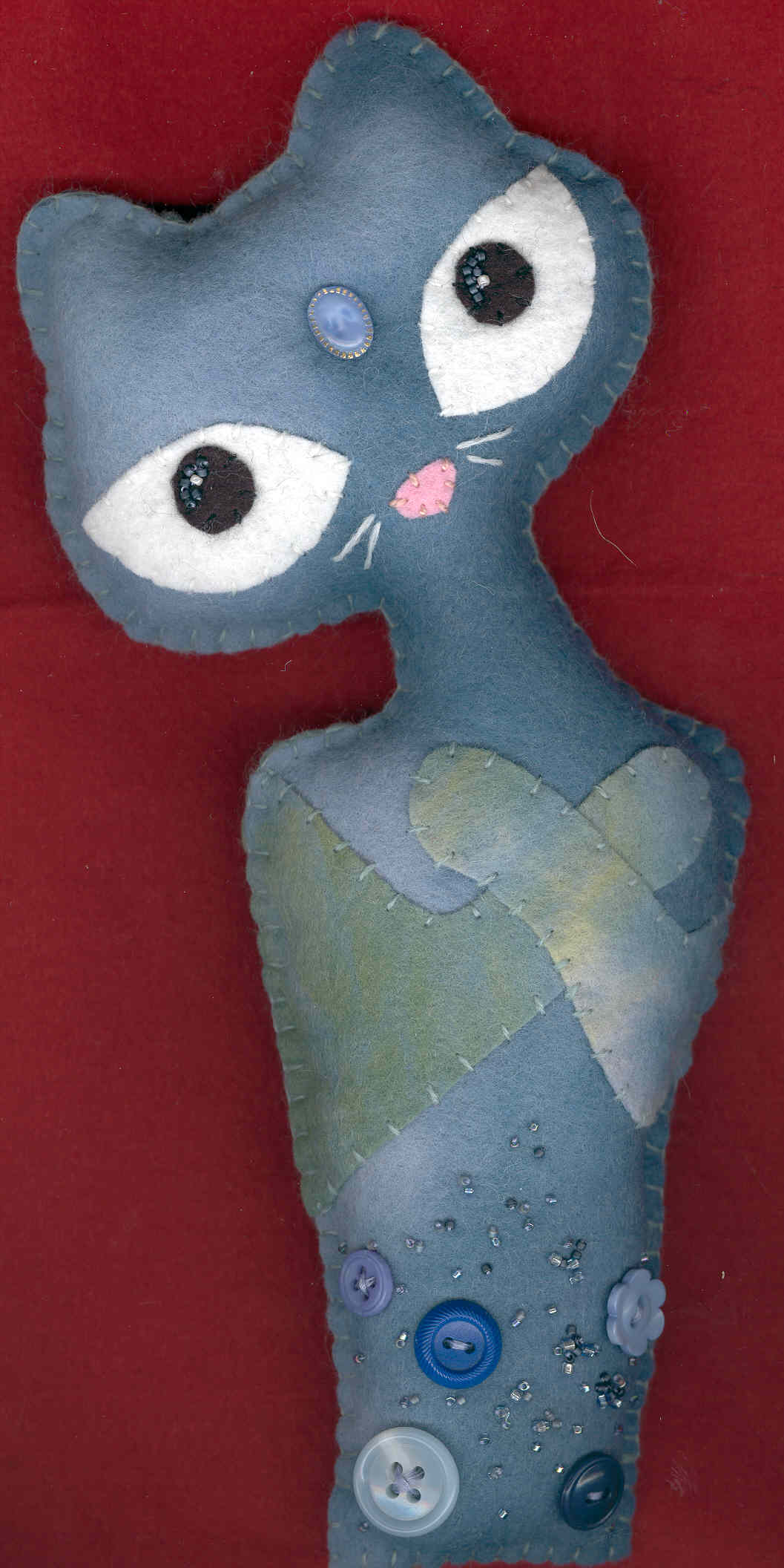 Bast Cat-Headed Goddess Doll