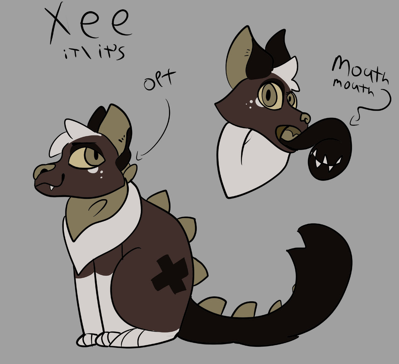 Xee Meet Xee by GoreClaw22 on DeviantArt