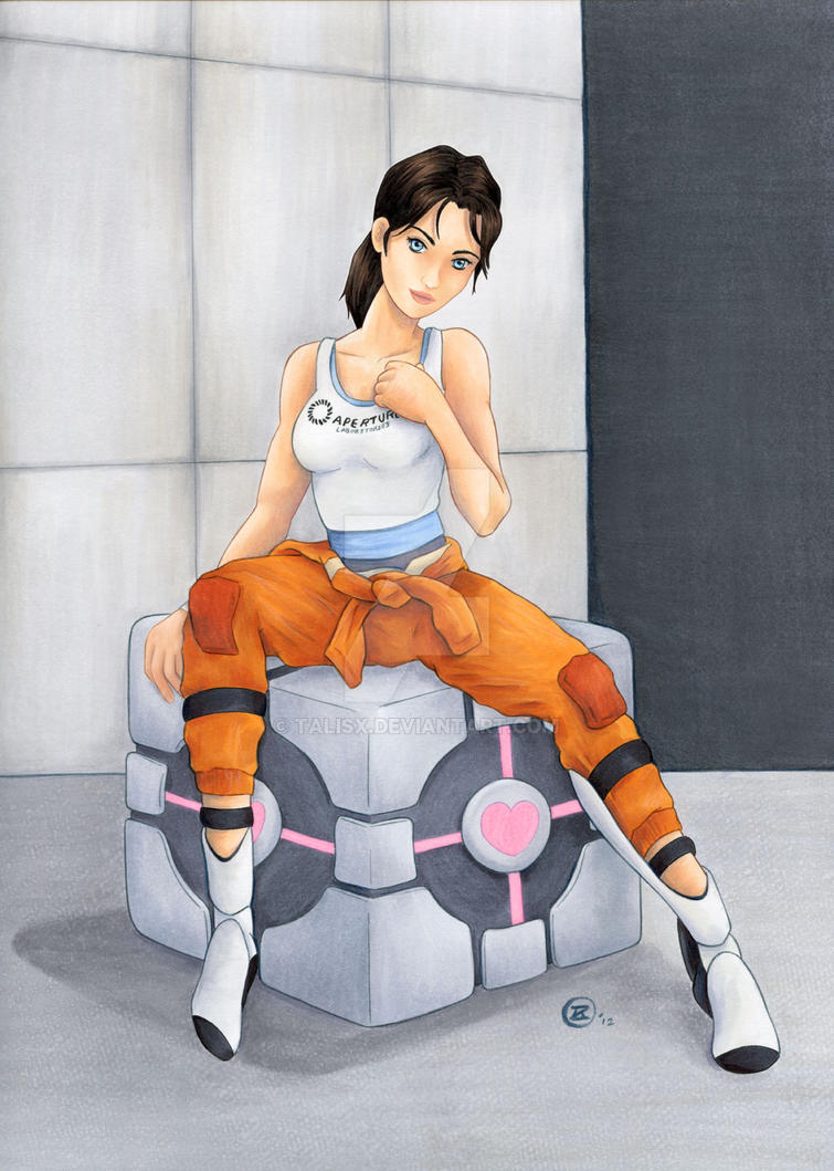 Chell By TalisX On DeviantArt 